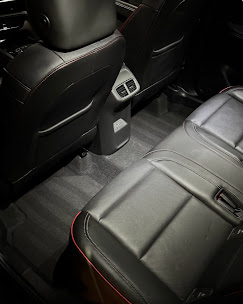 Black leather rear detailed
